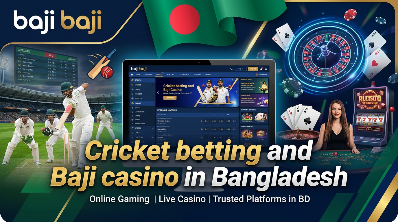 Baji live cricket betting and casino in Bangladesh